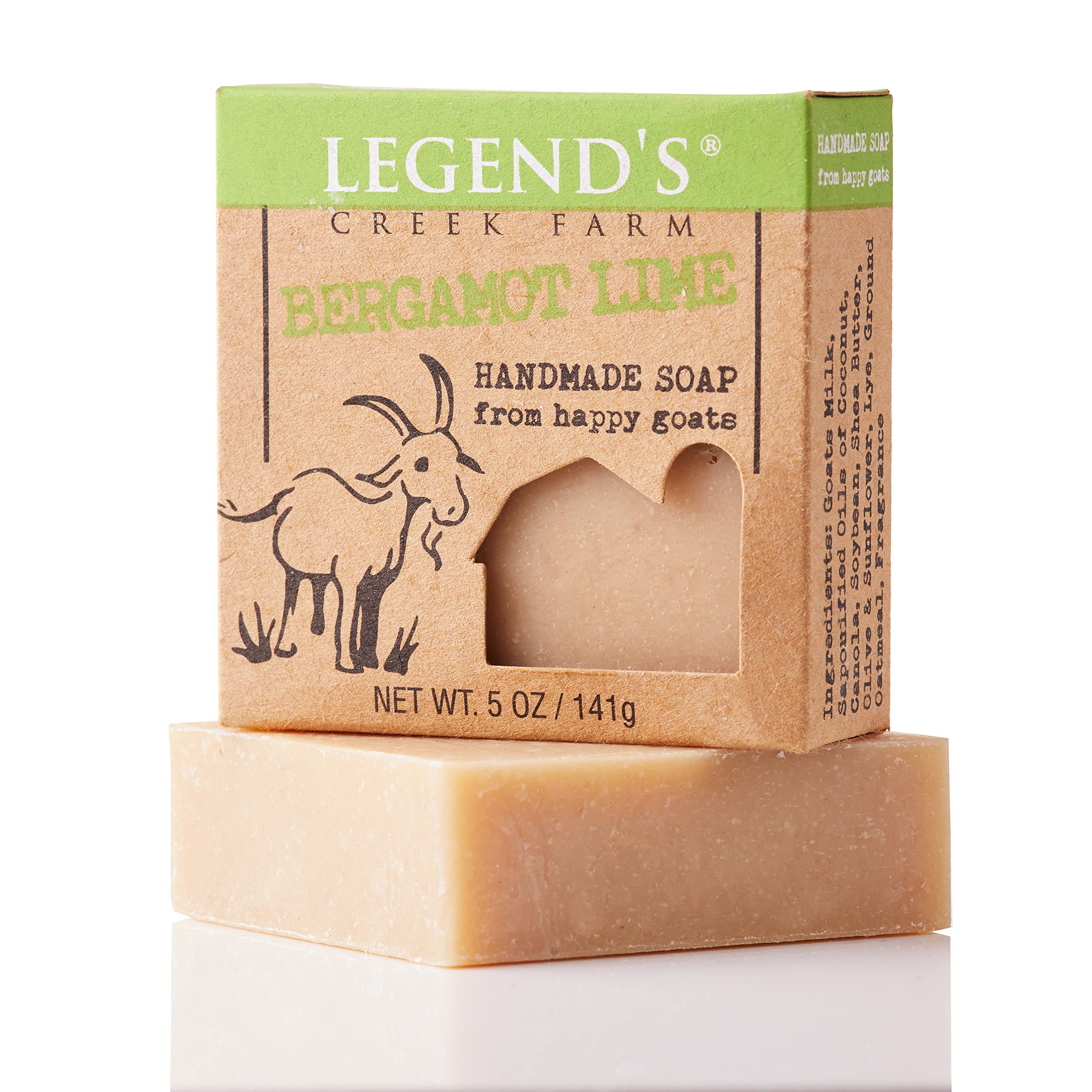 Legend's Creek soap pack of 2 for hands and body care
