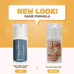 Legere Mesoderm Cream application on skin shows even coverage for smoother texture