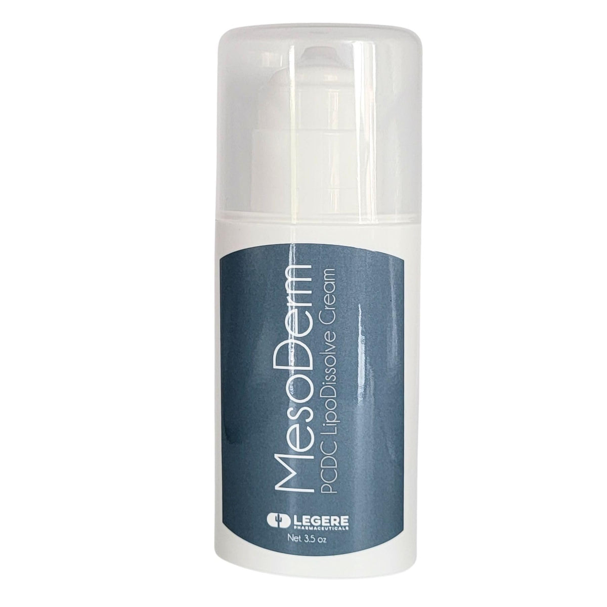 Legere Mesoderm Cream pump delivers 60 mg for targeted area application