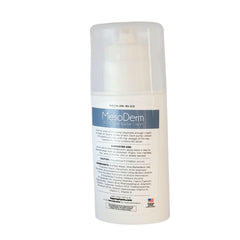 Close-up of Legere Mesoderm Cream texture highlighting silky formulation