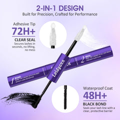 Leidyann bond seal 72h waterproof formula for long-lasting lash hold