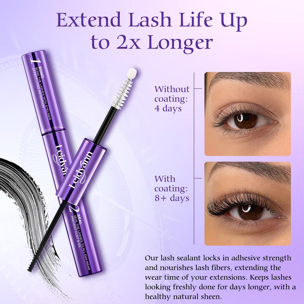 Leidyann easy-removal-residue-free removal protects lashes and lash line
