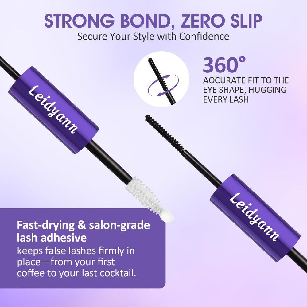 Leidyann lash-cluster definition look with secure hold for all-day wear
