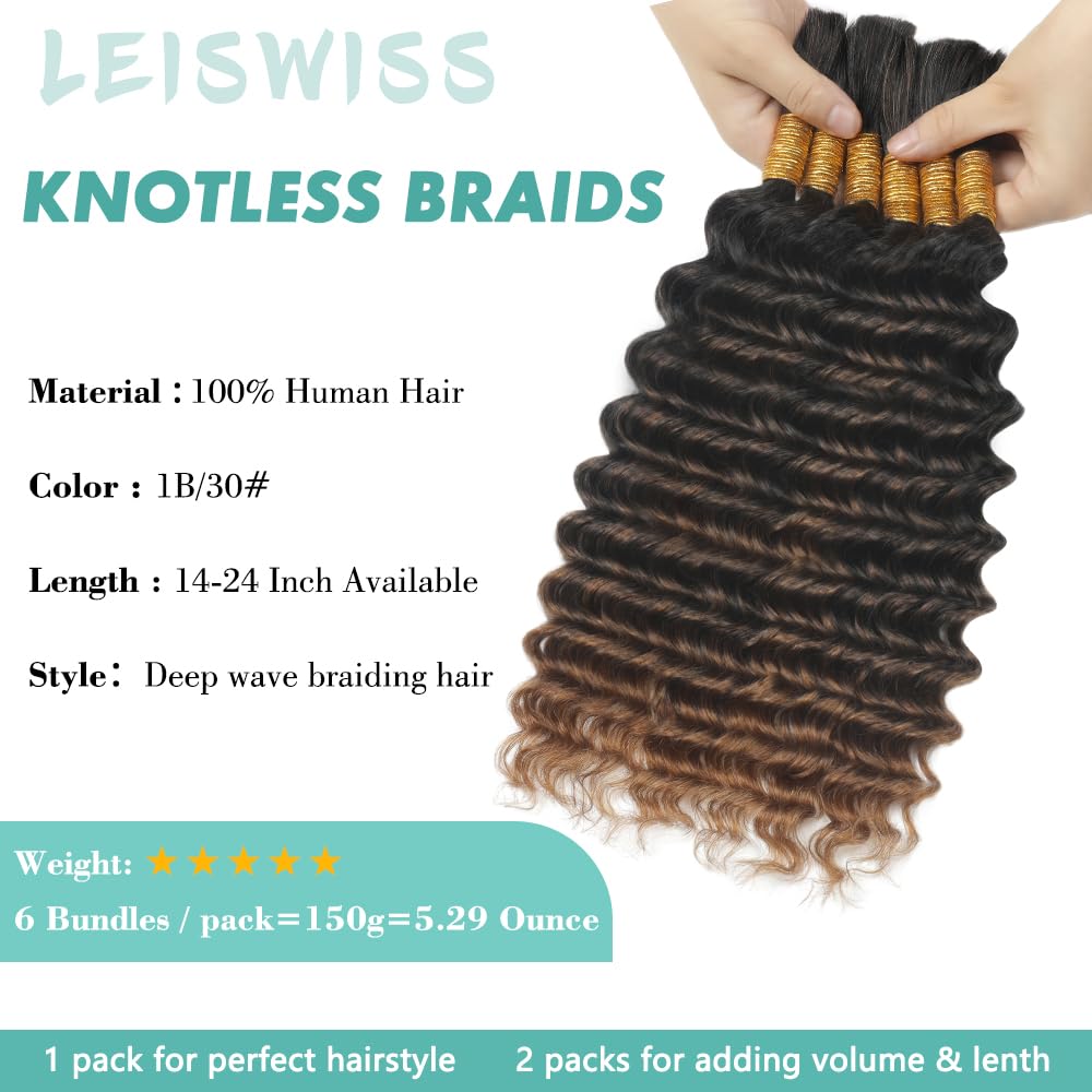 LEISWISS ombre gradient from 1B to 30 adds rich color depth for boho styles.