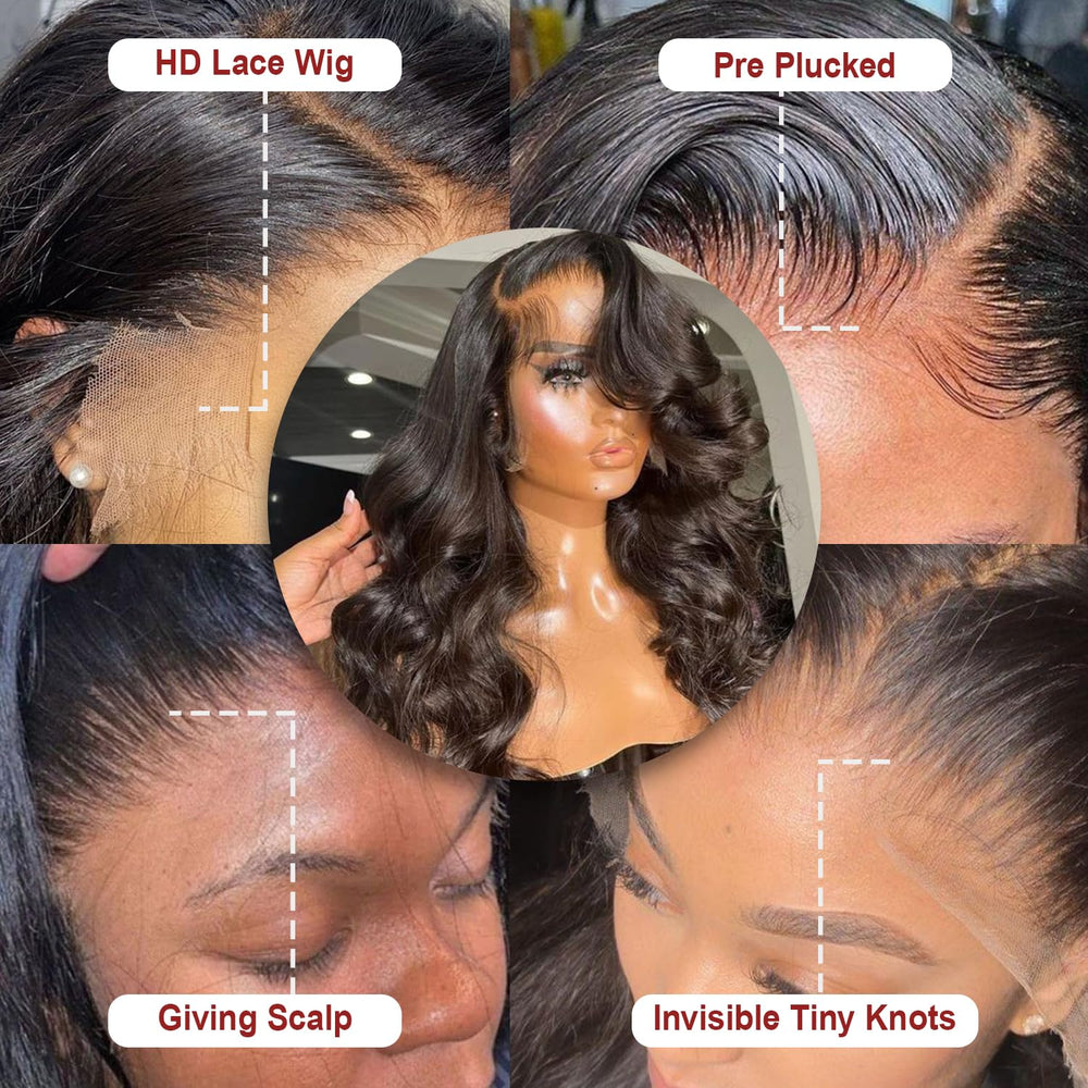 Lemoda wig cap with adjustable elastic band and inner clips for snug sizing