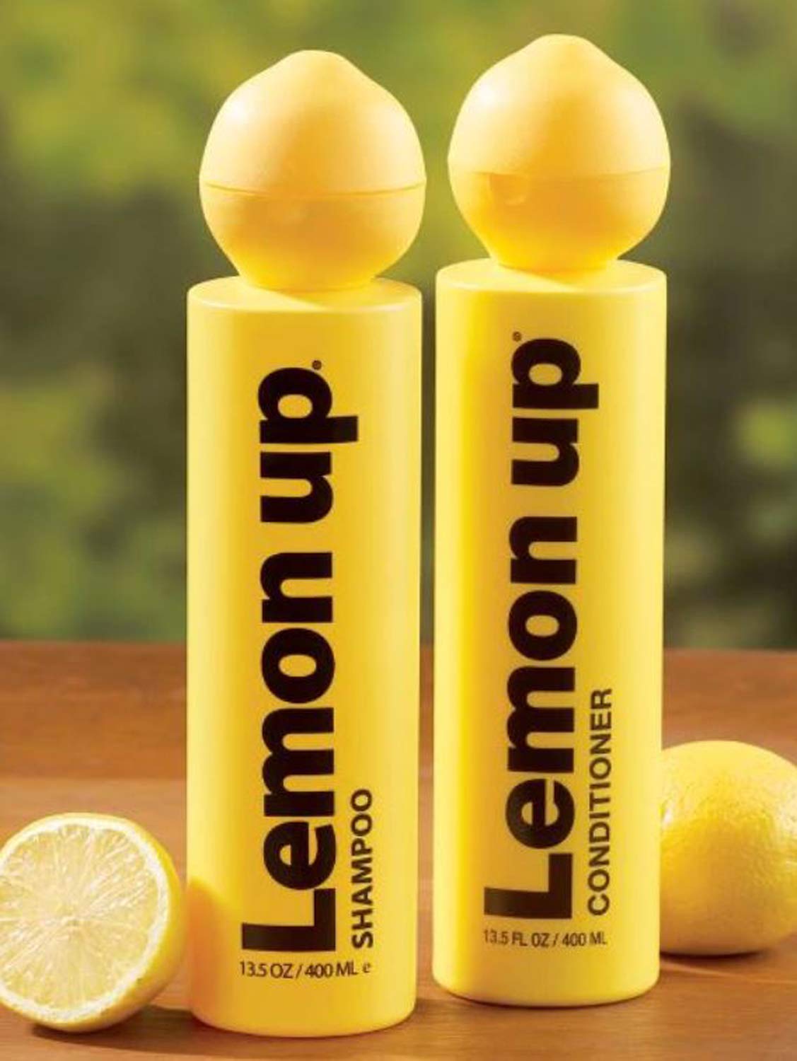 Lemon Up conditioner bottle front view for smoothing hydration and shine