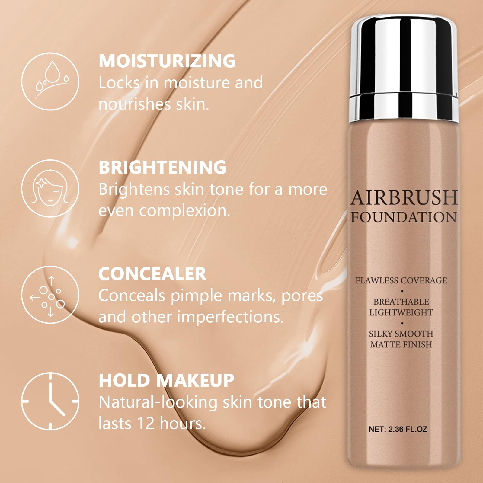 LemonSac airbrush primer brush included close-up for easy application