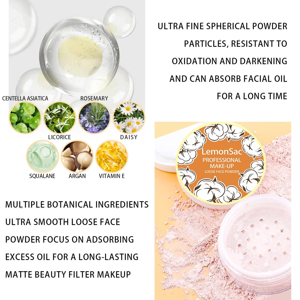 LemonSac minimizes pores and smooths texture for a refined base.