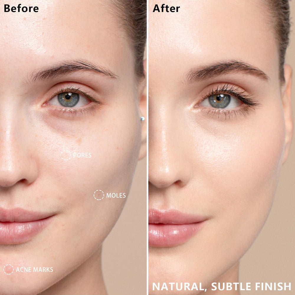 LemonSac creamy matte texture for radiant-looking skin.
