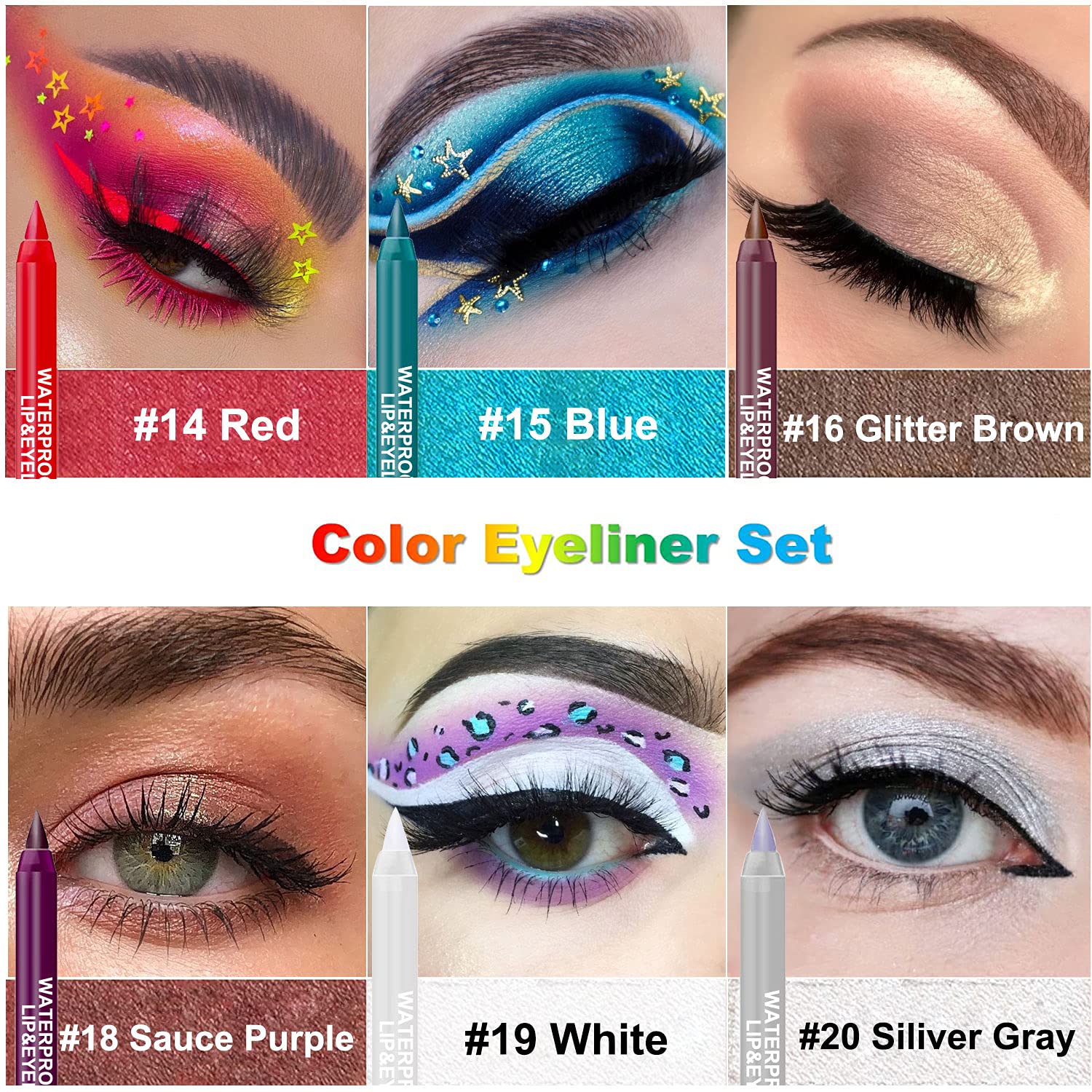 LemonSac waterproof and smudge-proof eyeliner ensures durable wear during activities.