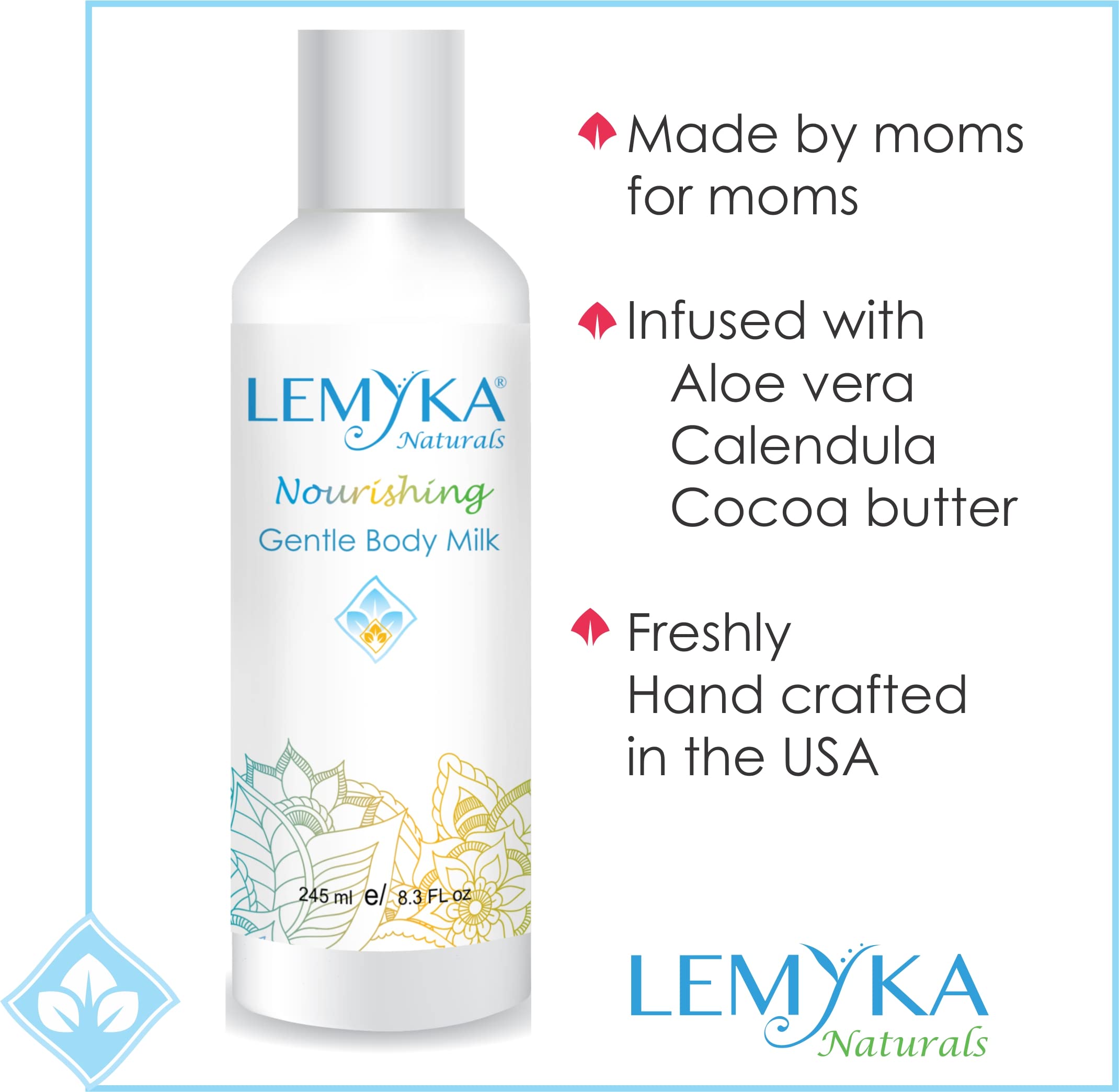 LEMYKA eczema cream after-wash routine suggests post-cleanse comfort.