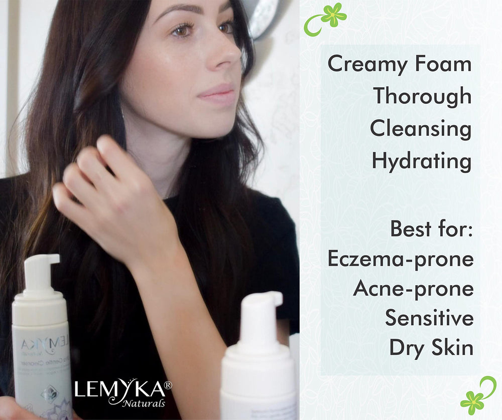 LEMYKA family-friendly-use scene shows simple daily cleansing for all ages.