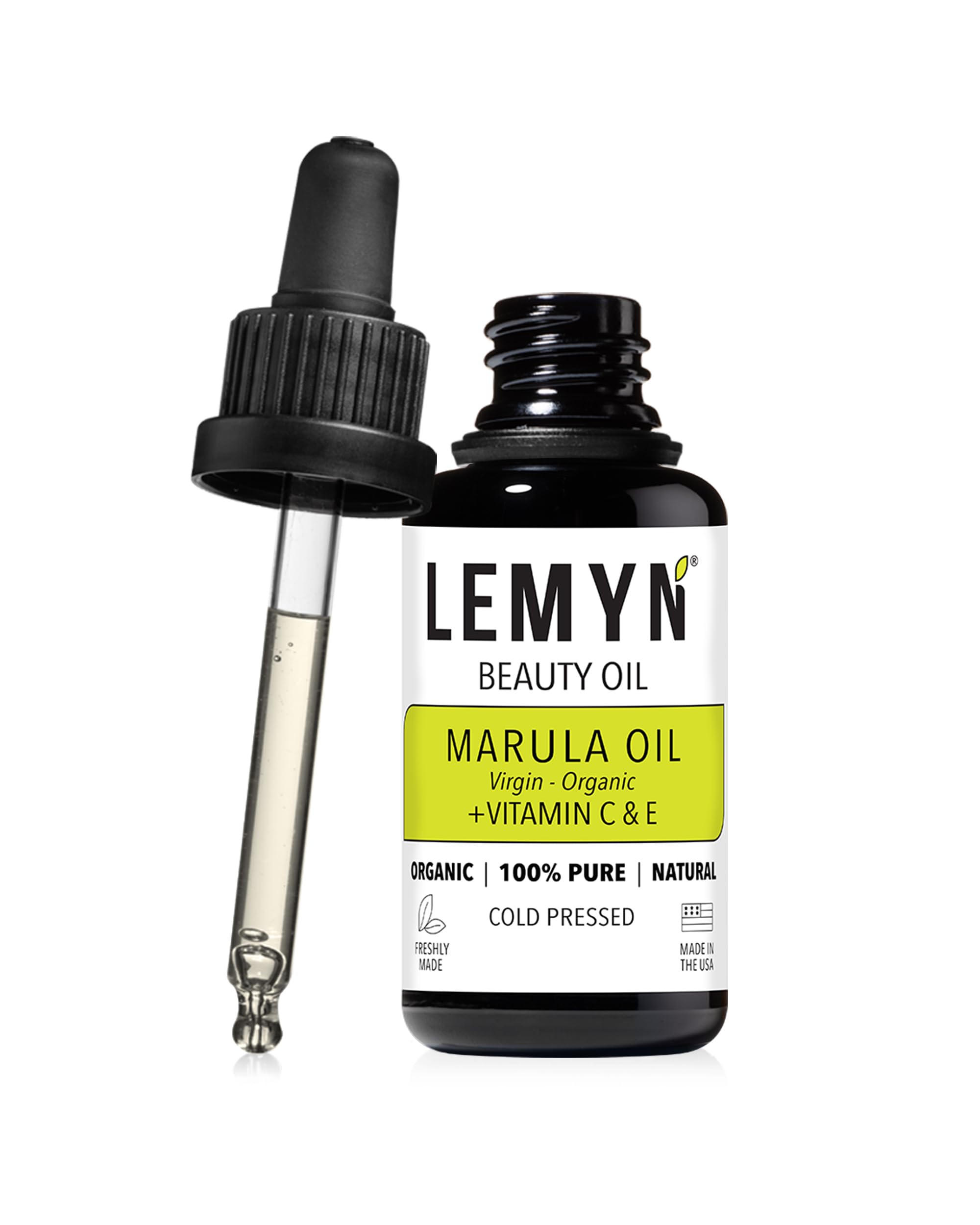Lemyn Organics Happiness and Freshness Guarantee label on packaging