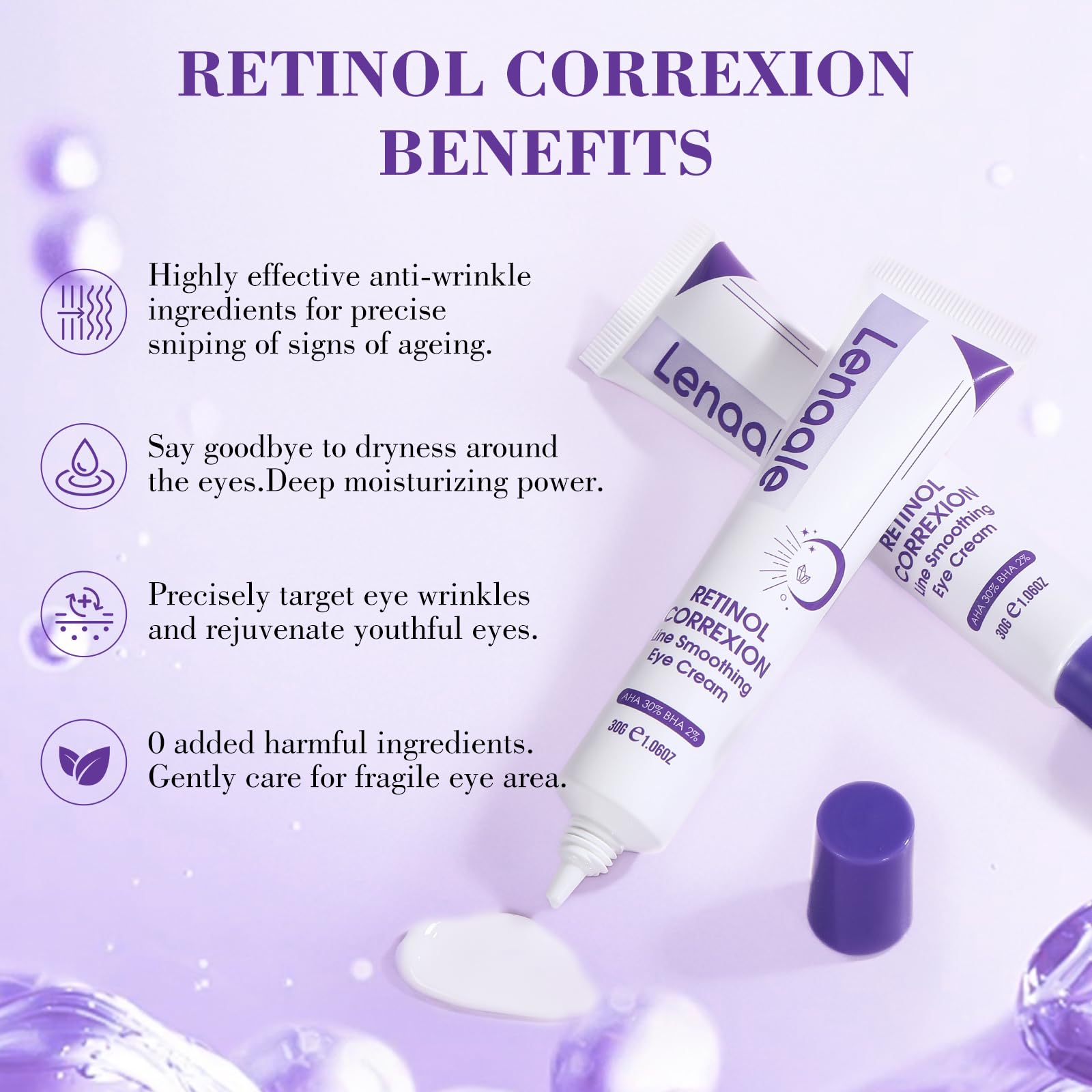 Lenaale night application demonstrates ideal night-time skincare ritual.