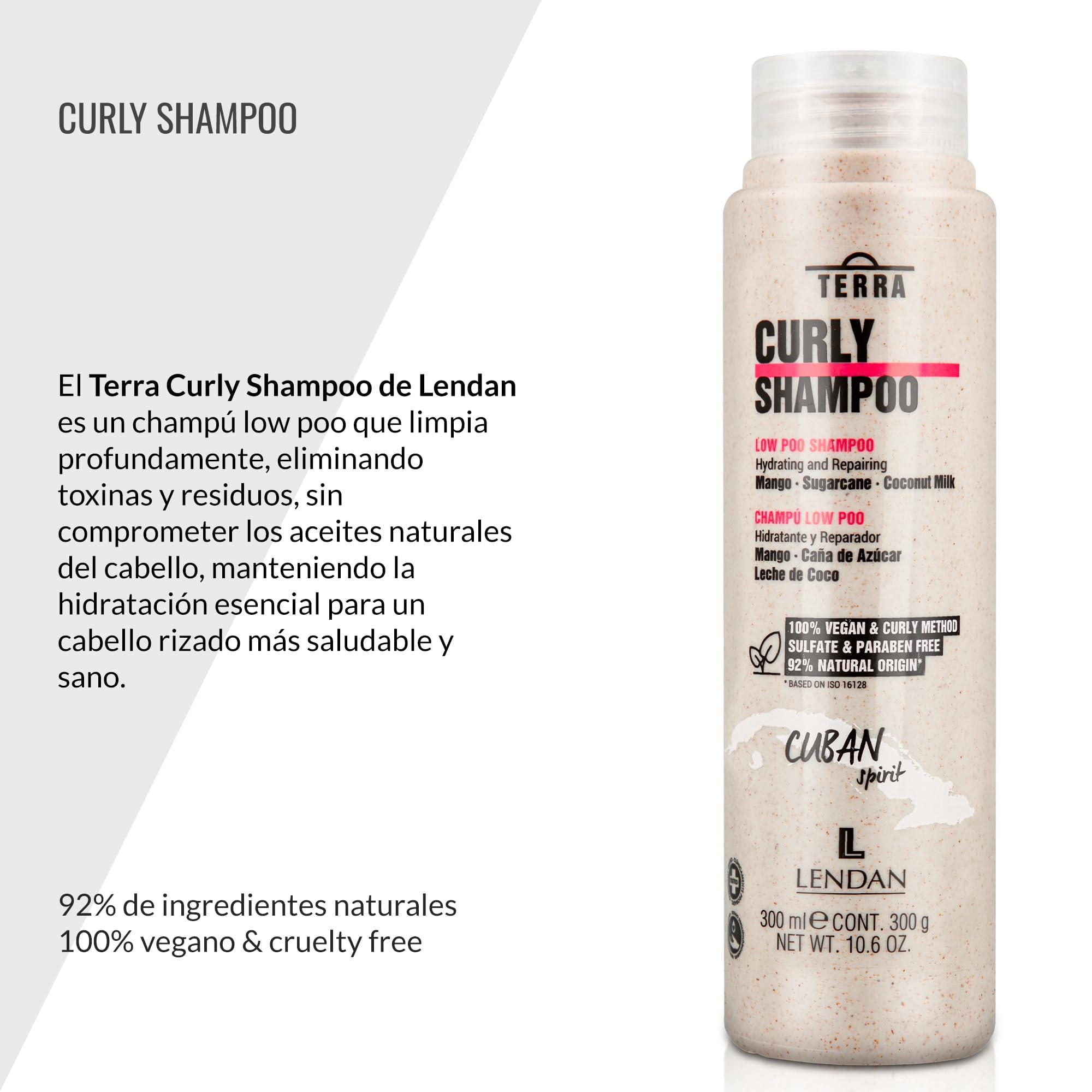 Lendan Curly Cuban Spirit Curl Definition Gel jar defines curls without weighing them down