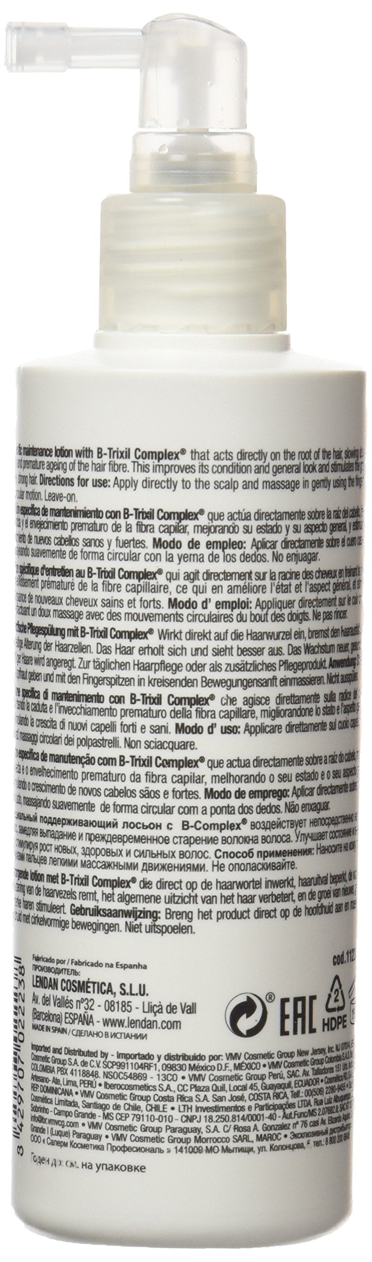 Lendan Pilosome Stimul Lotion applying to scalp for healthier follicles