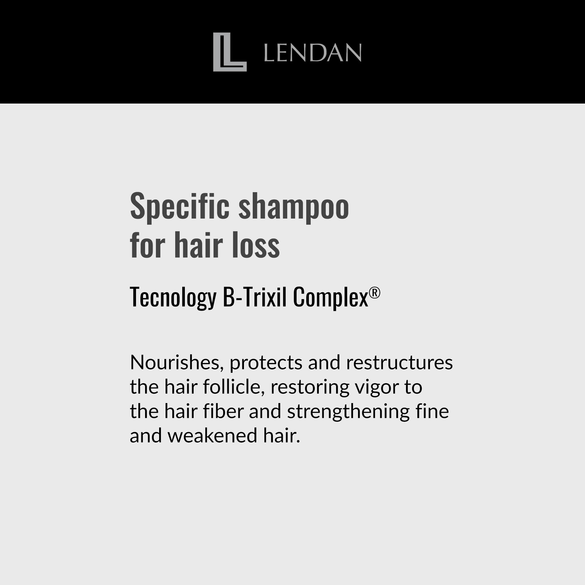 Lendan rinsing scene demonstrates gentle cleansing of scalp and hair