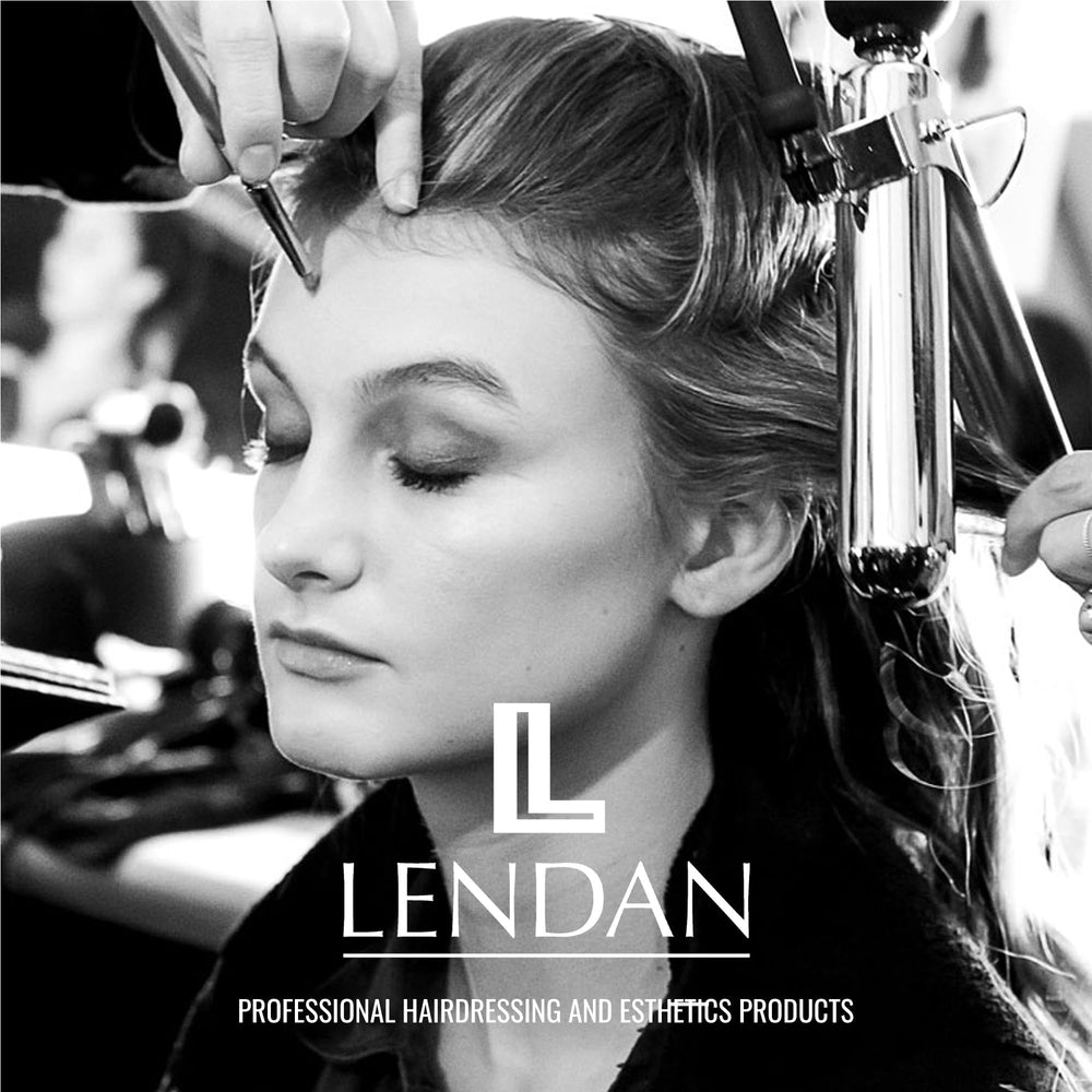 Lendan finish after use shows soft, silky hair texture