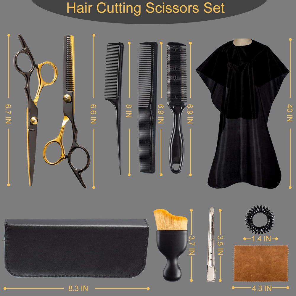 Lengnoyp barber cape for quick, mess-free home haircuts.