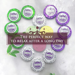 leoce lavender steamers 15pcs highlight soothing floral notes for relaxed mornings
