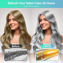 Leorx shampoo with wild ginseng and olive oil for nourishment