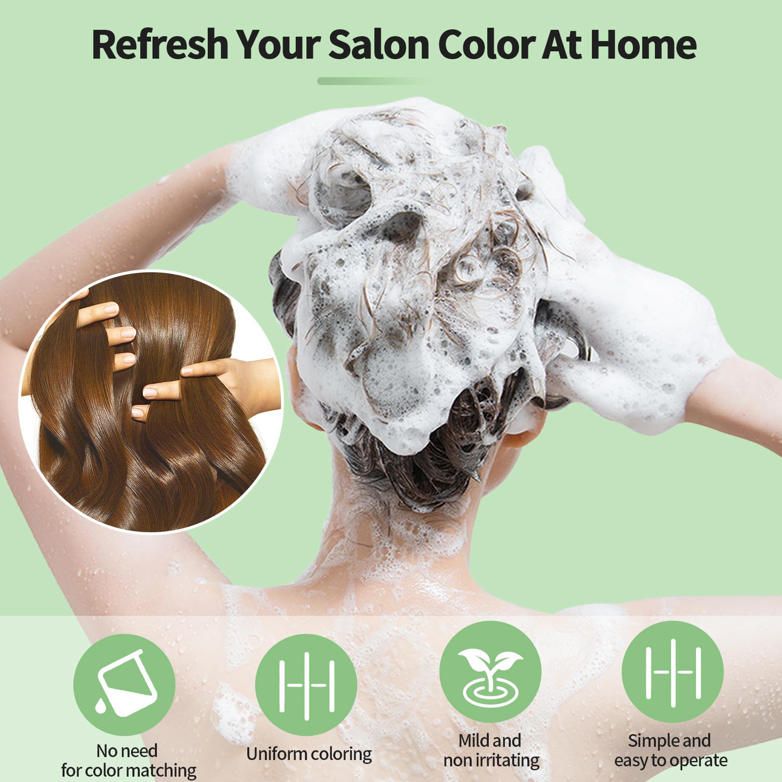 Leorx protective formula supports hair during coloring