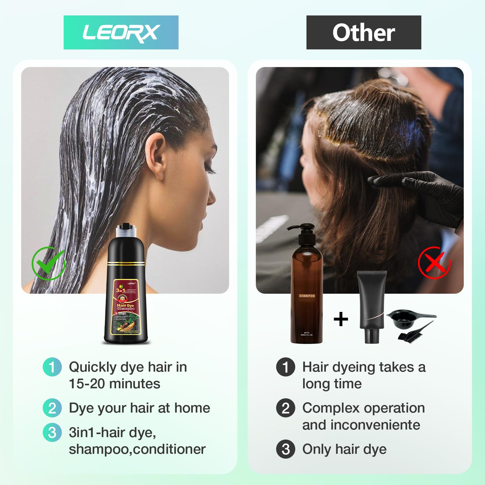 Leorx natural ingredients close-up featuring wild ginseng and olive oil for nourishment