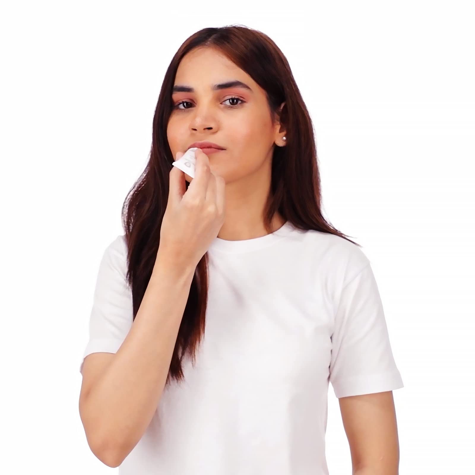 Leovard Lip Luster being applied for lasting moisture and smooth lips