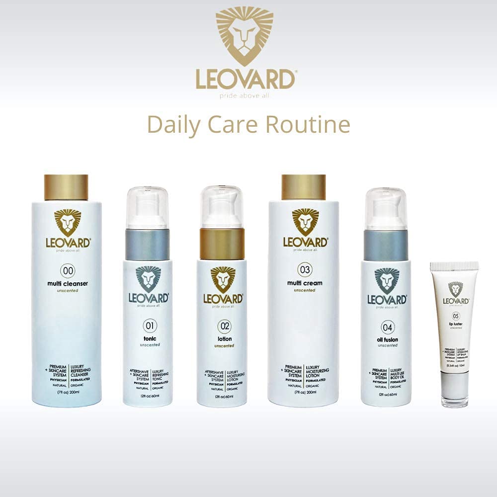 Leovard Lip Luster packaging design emphasizes natural ingredients