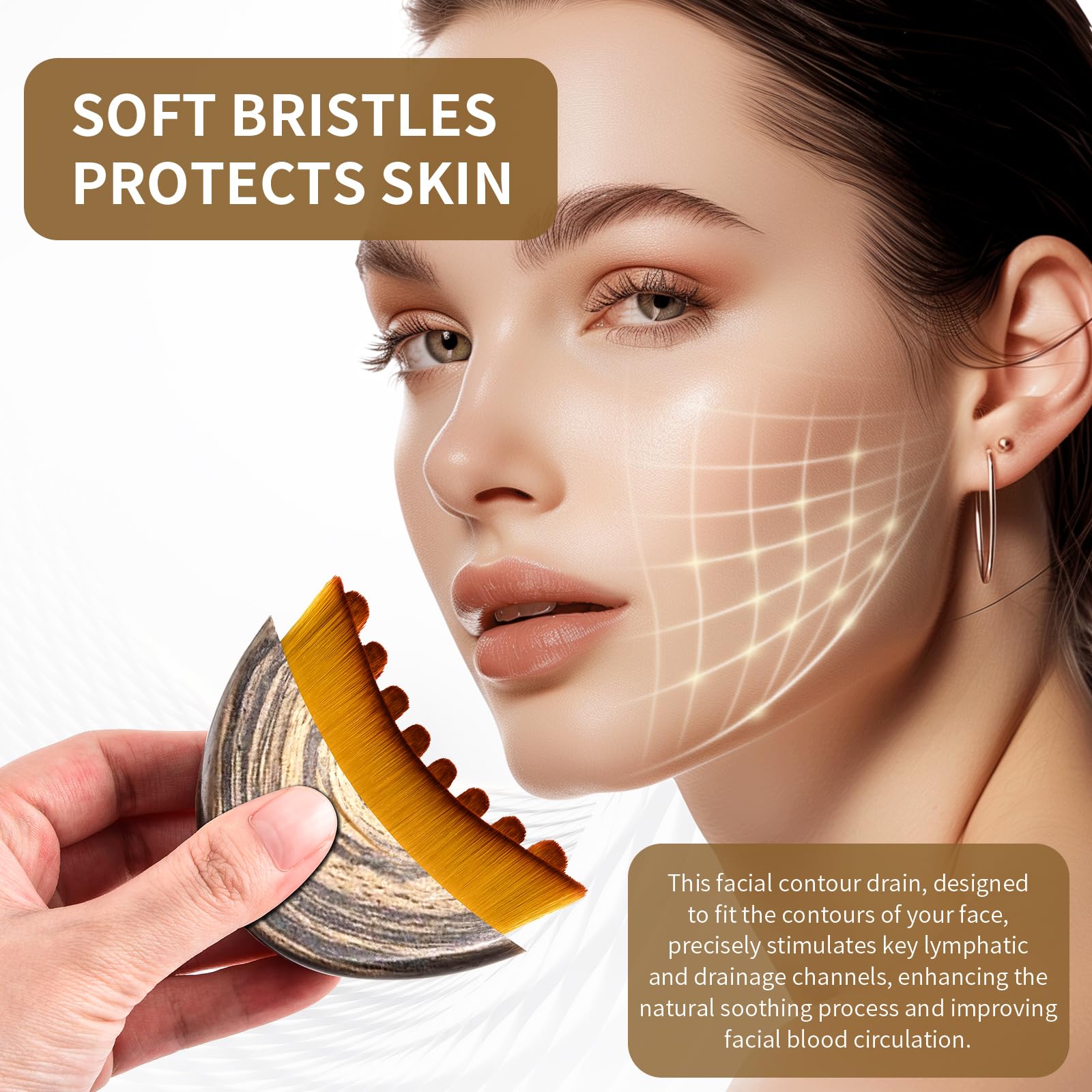 LEPIAOPIAO facial brush packaging showcased for easy daily self-care.