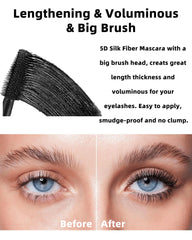 Lestpola colored mascara tube for colorful eye looks