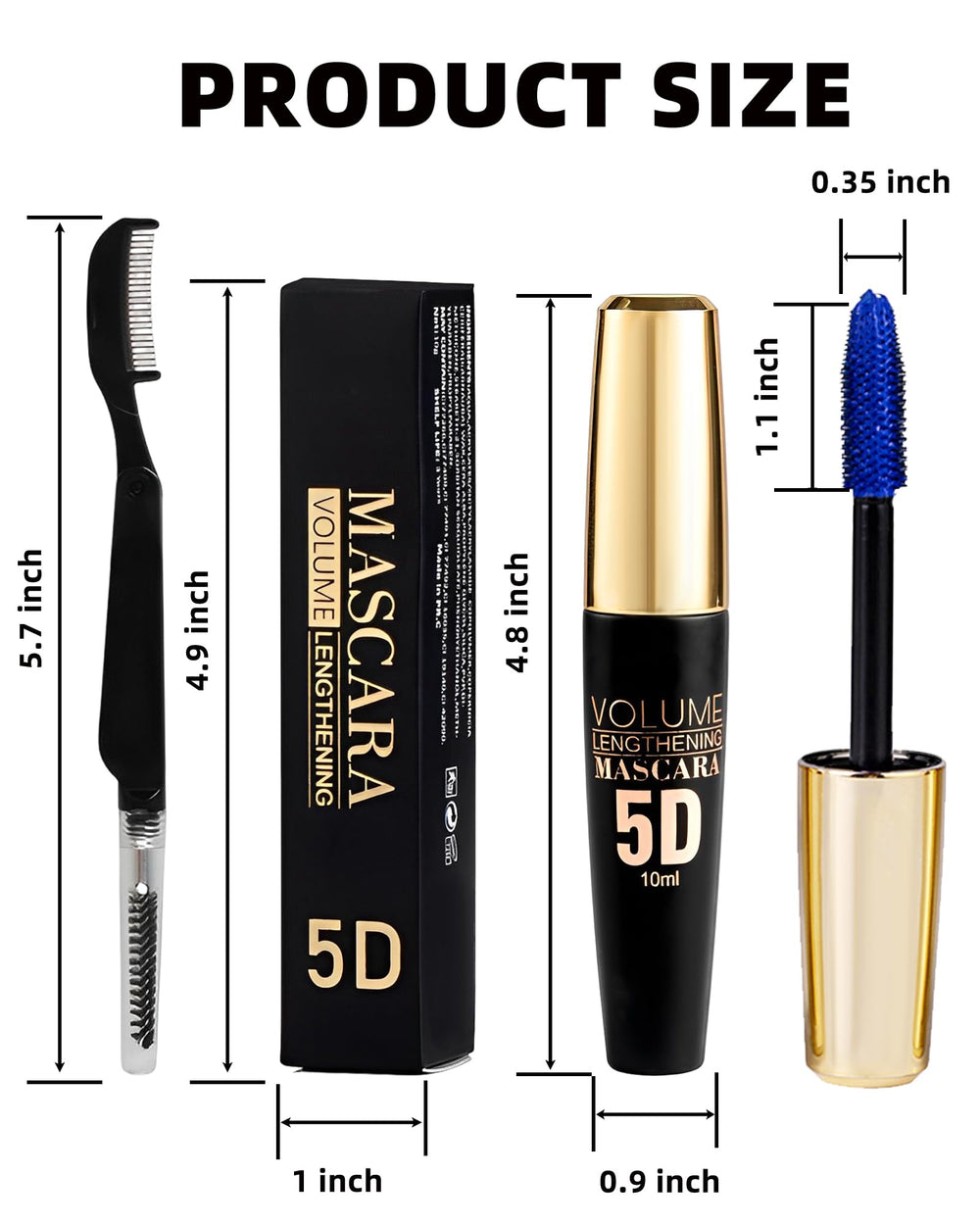 Lestpola gift-ready blue mascara pack for special occasions.