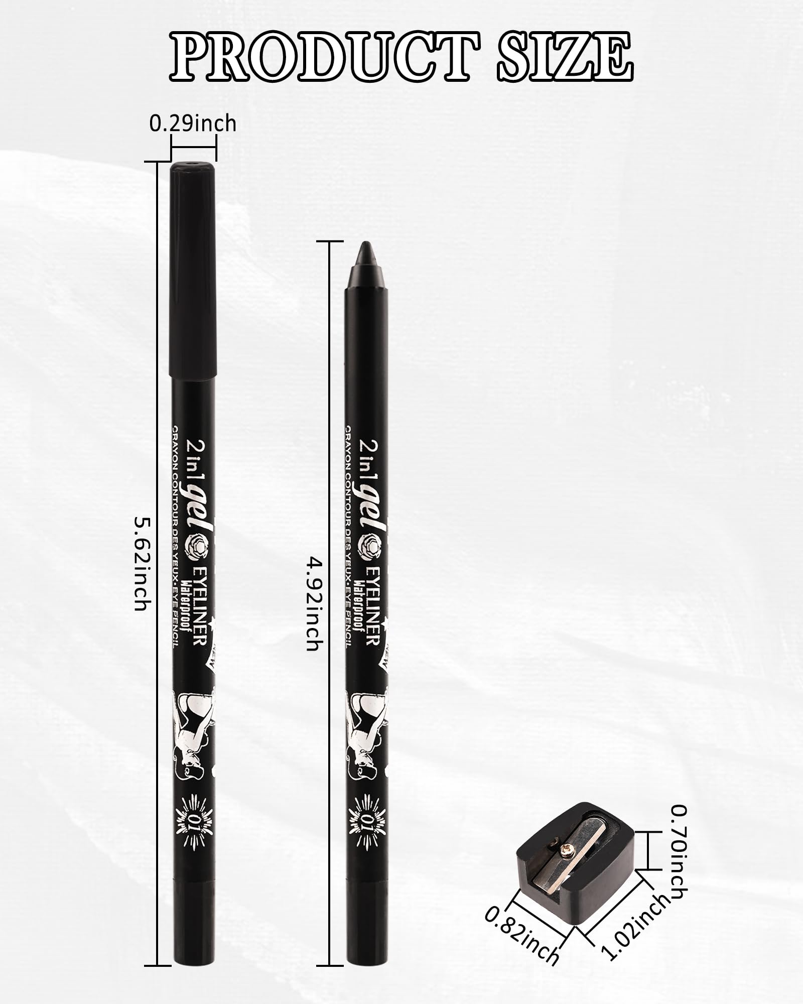 Lestpola Gift-Ready Eyeliner with sharpener for easy gifting