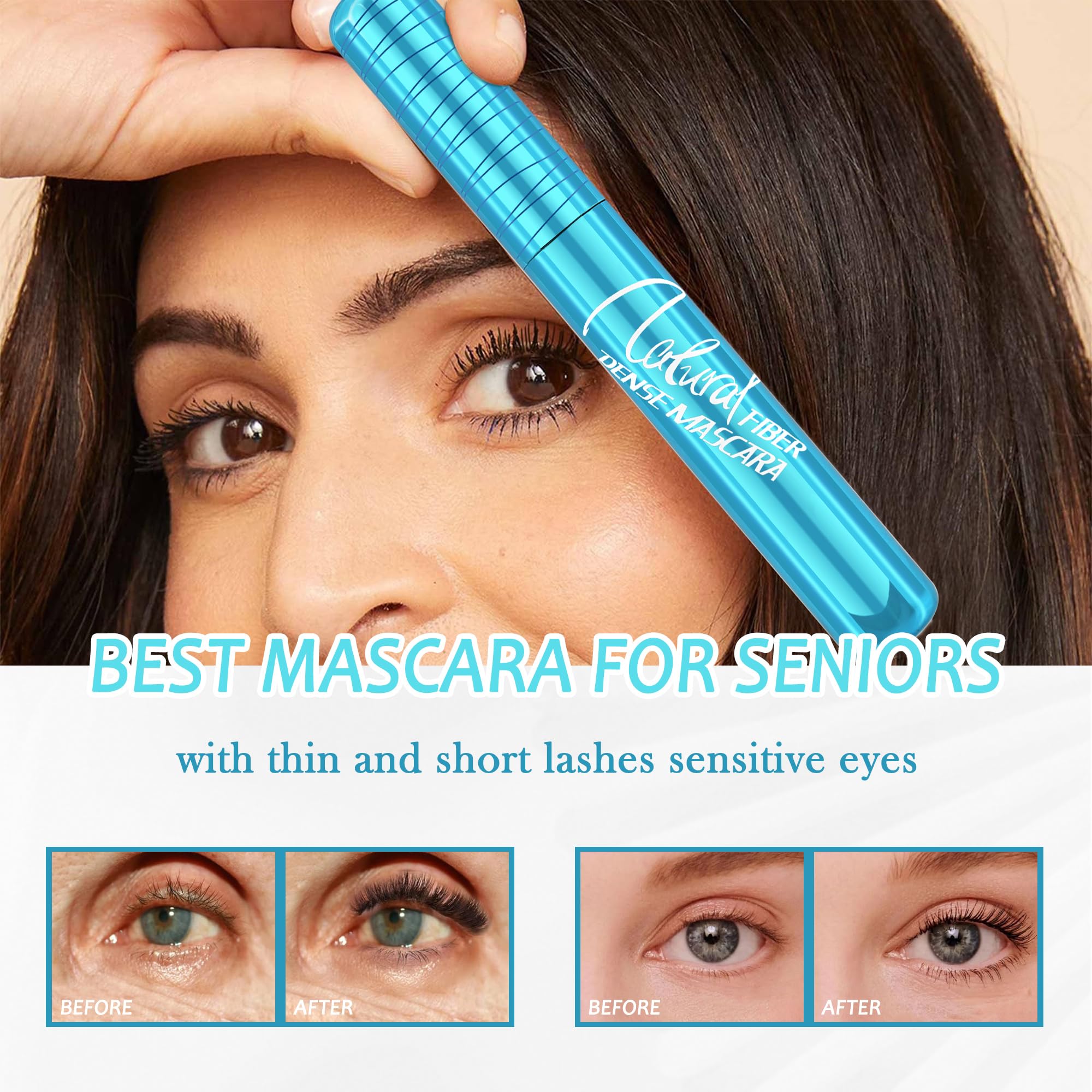 Lestpola mascara brush shows easy application for thinning lashes.