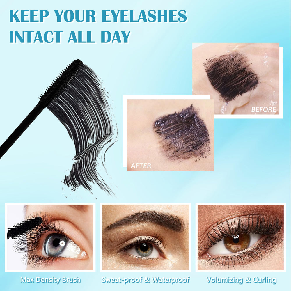 Lestpola mascara wand delivers clump-free, volumizing results.