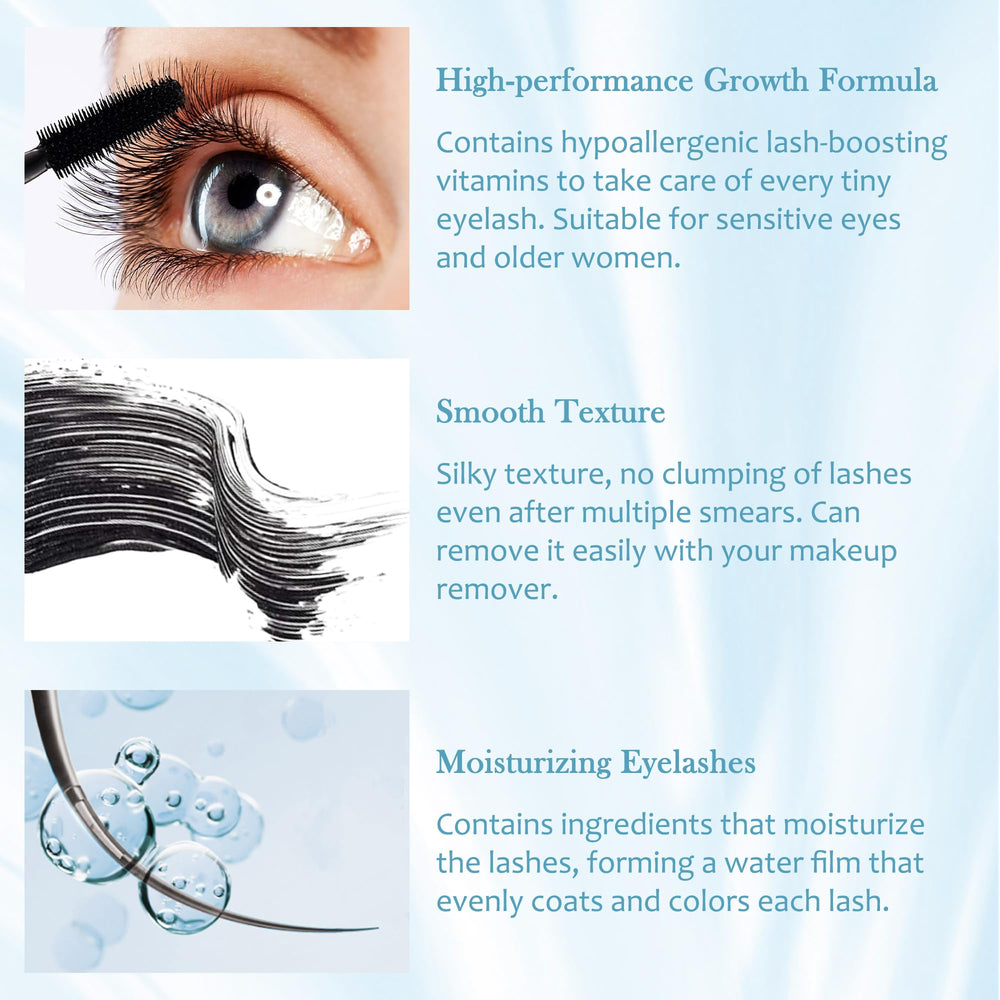 Lestpola mascara waterproof formula resists smudging in humid conditions.