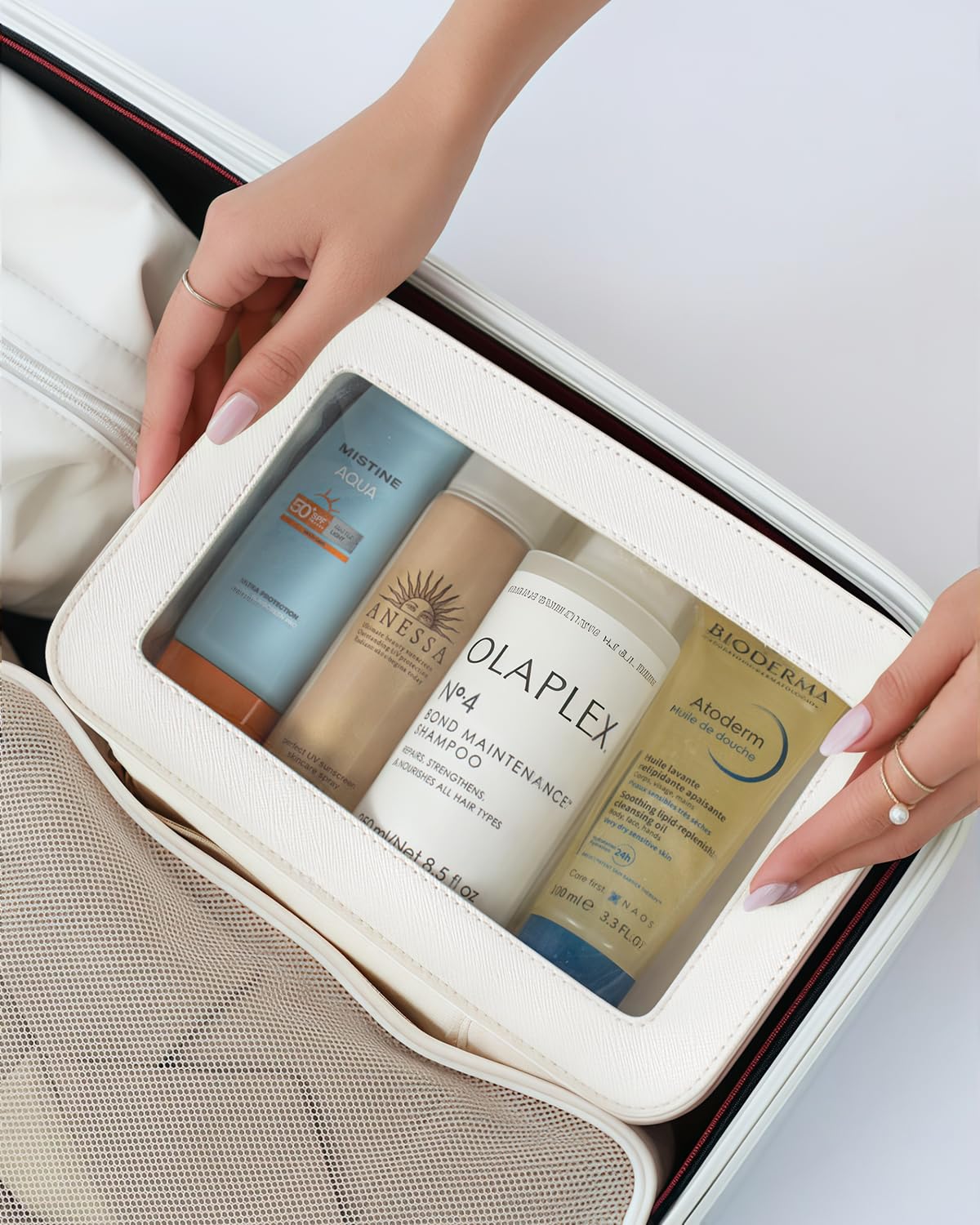 LETGO portable makeup organizer with sturdy hardware for everyday carry.