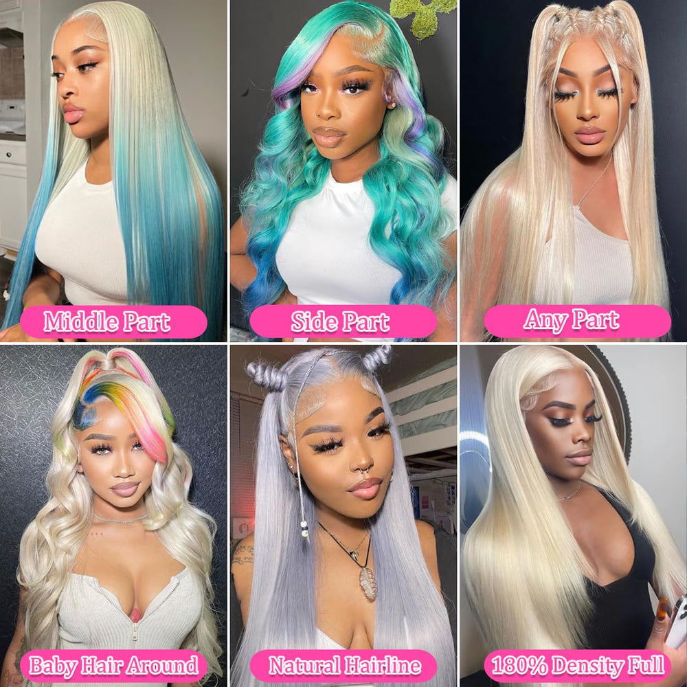 LETMIEO 13x6 HD lace front wig with breathable cap