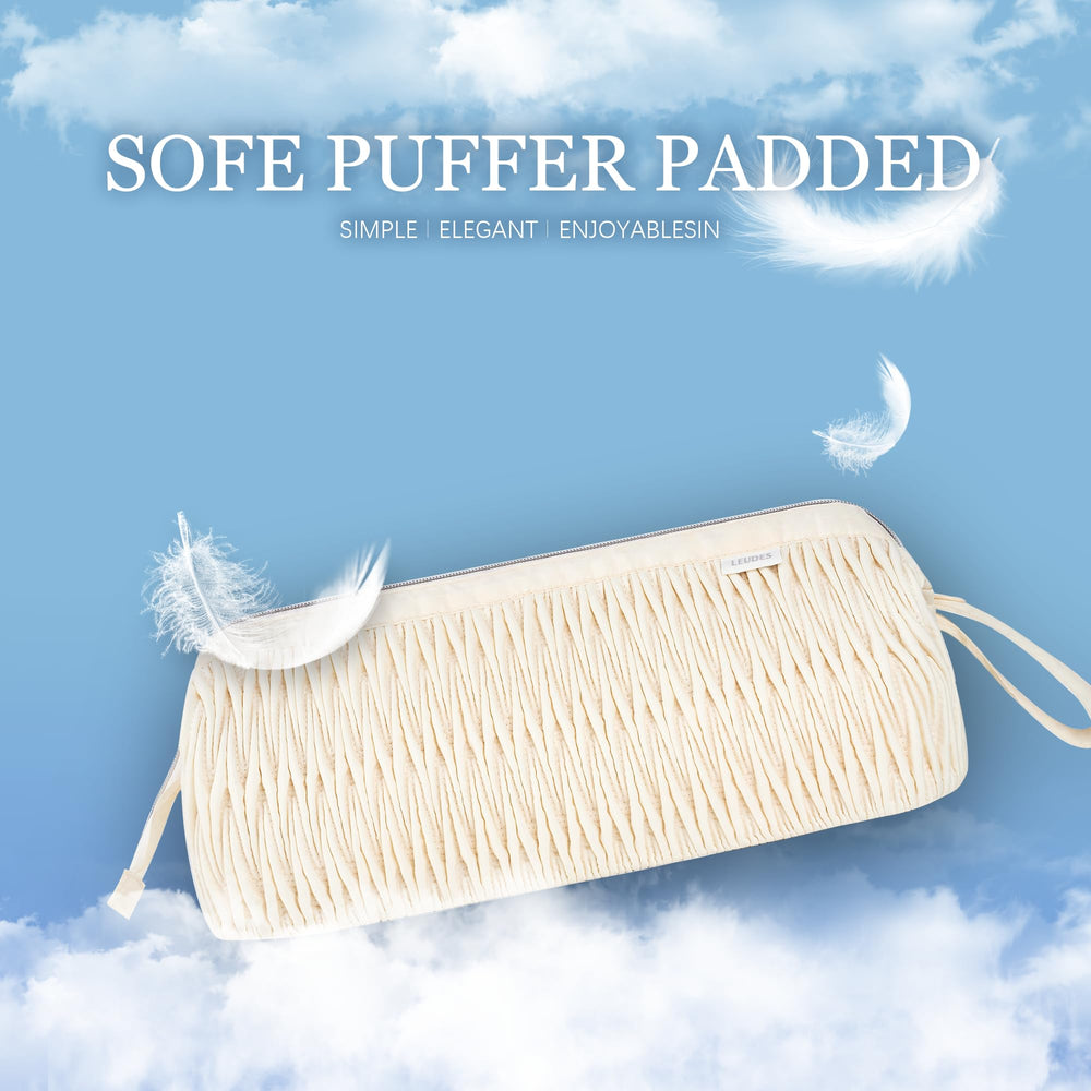 Leudes travel case keeps Airwrap and attachments organized for on-the-go use.