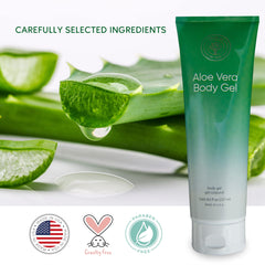 L'eudine Aloe Vera Gel hydrates the skin for everyday moisture