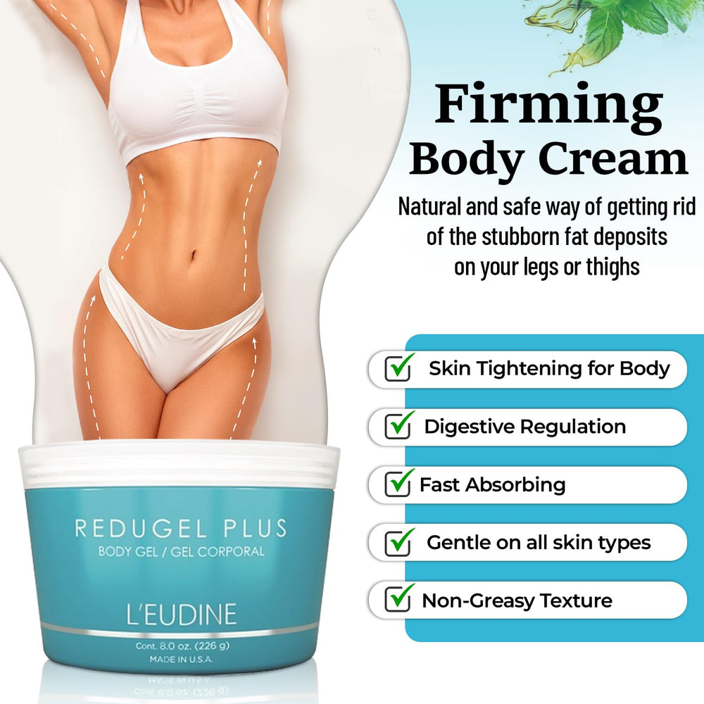 L’eudine Redugel Plus ingredients blend mint oil for a refreshing, nourishing skin experience