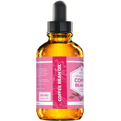 Leven Rose Coffee Bean Oil adds shine to hair and softens ends