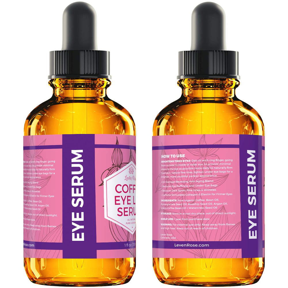 Leven Rose packaging and oil blends emphasize natural, chemical-free skincare