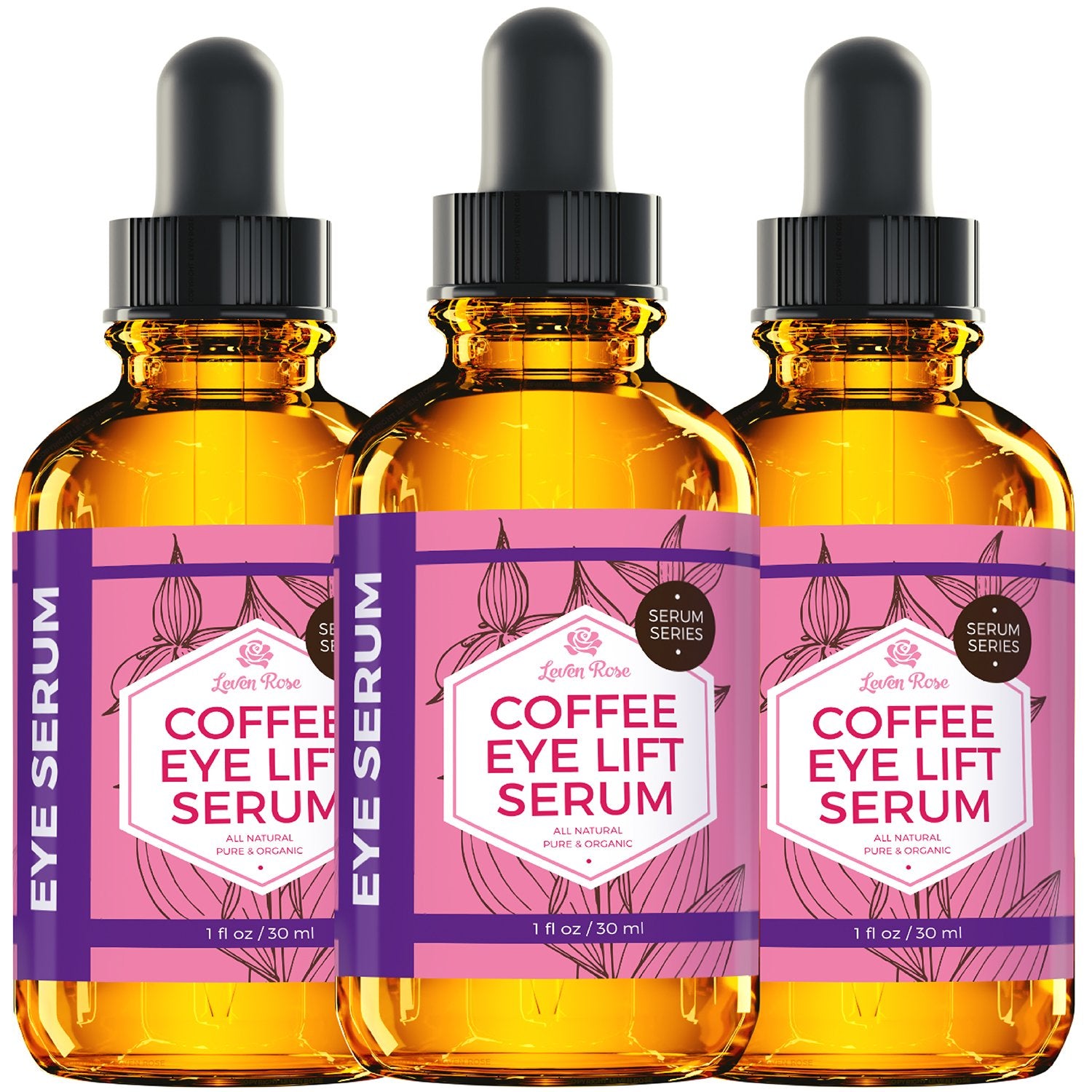 Leven Rose night routine with serum ready for early-evening application