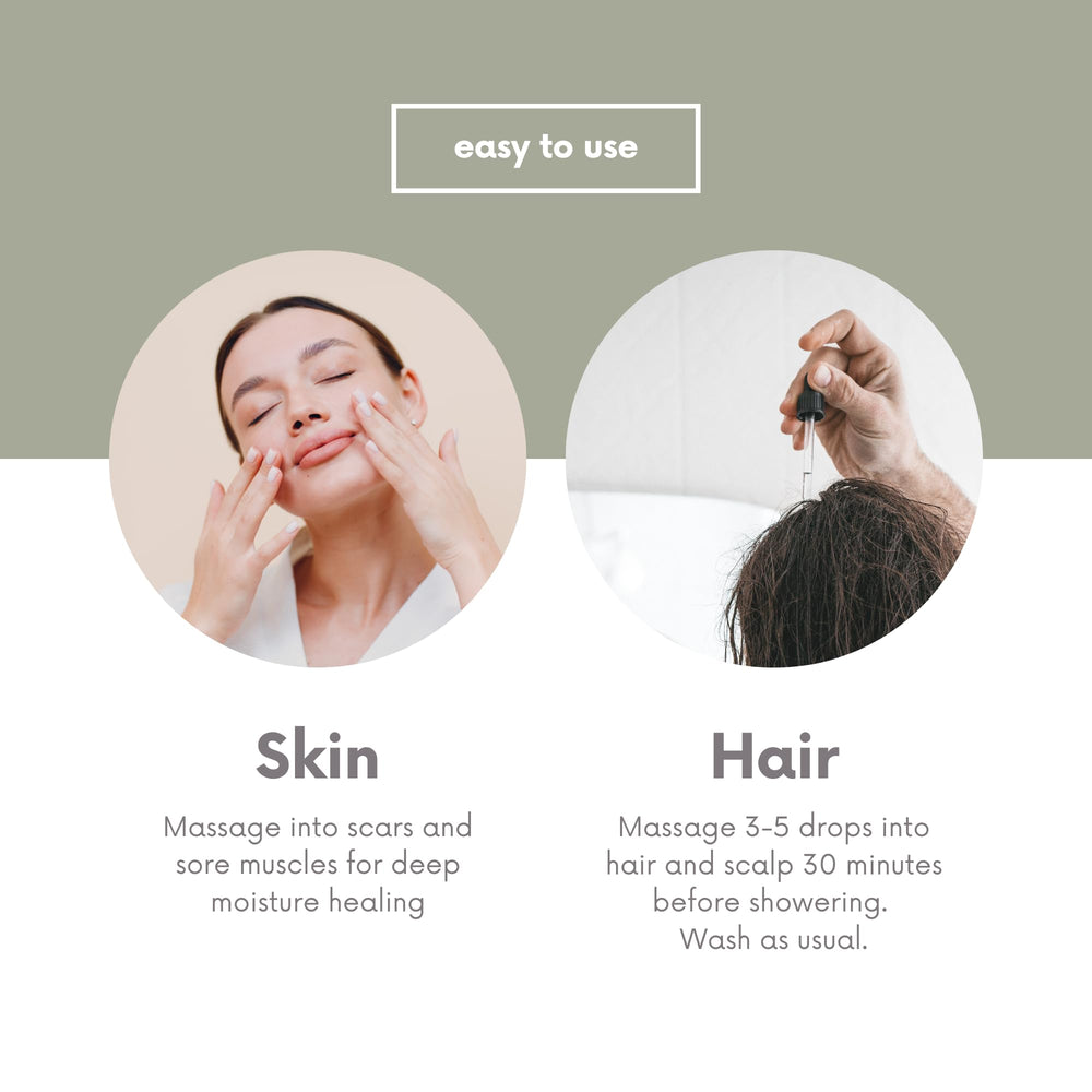 Leven Rose Emu Oil 32oz bulk fragrance-free formula for sensitive skin and hair care.