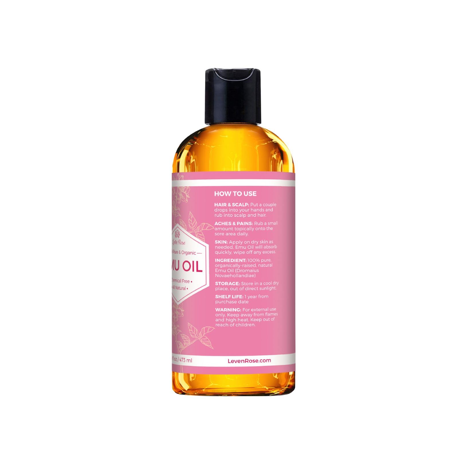 Soothing sunburn relief with Leven Rose Emu Oil