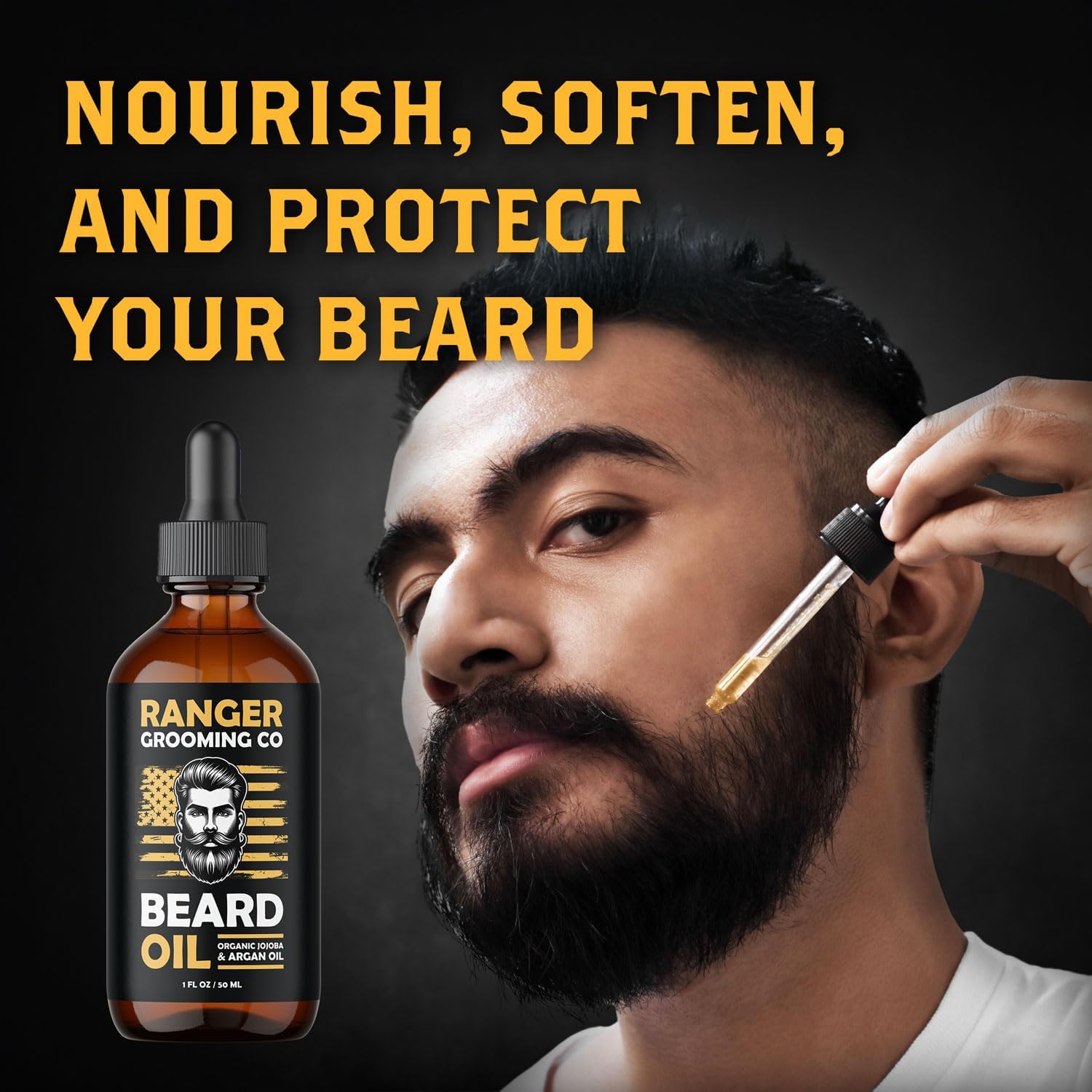 Leven Rose fragrance-free beard oil suitable for sensitive skin and daily routine