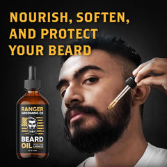Leven Rose fragrance-free beard oil suitable for sensitive skin and daily routine