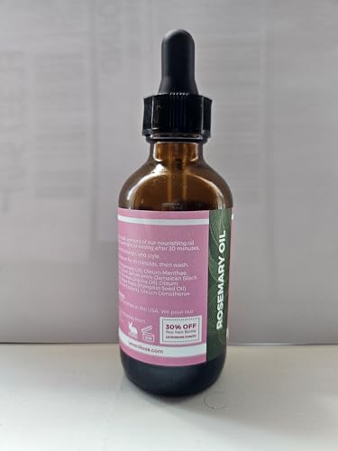 Leven Rose Jamaican black castor oil bottle strengthens strands and supports growth.