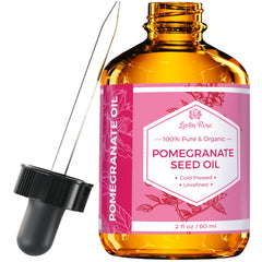 Leven Rose Pomegranate Oil bottle pour for quick, non-greasy hydration